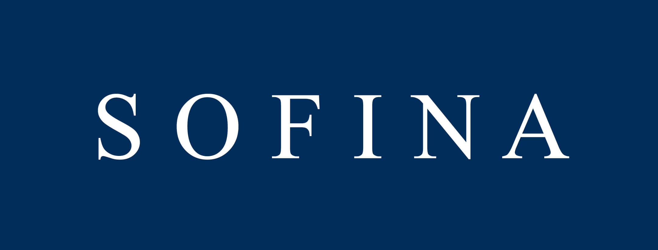 Sofina logo negative