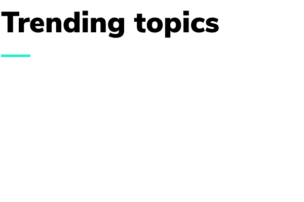 Trending topics PressLogo