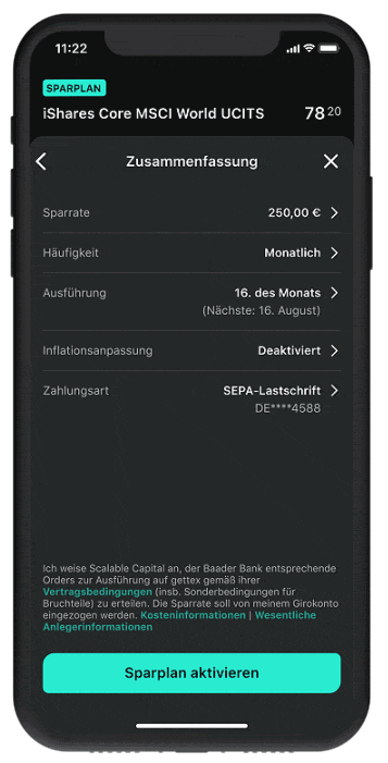 Asset light Produktnews Sparpläne-flexibel interval AllDevices